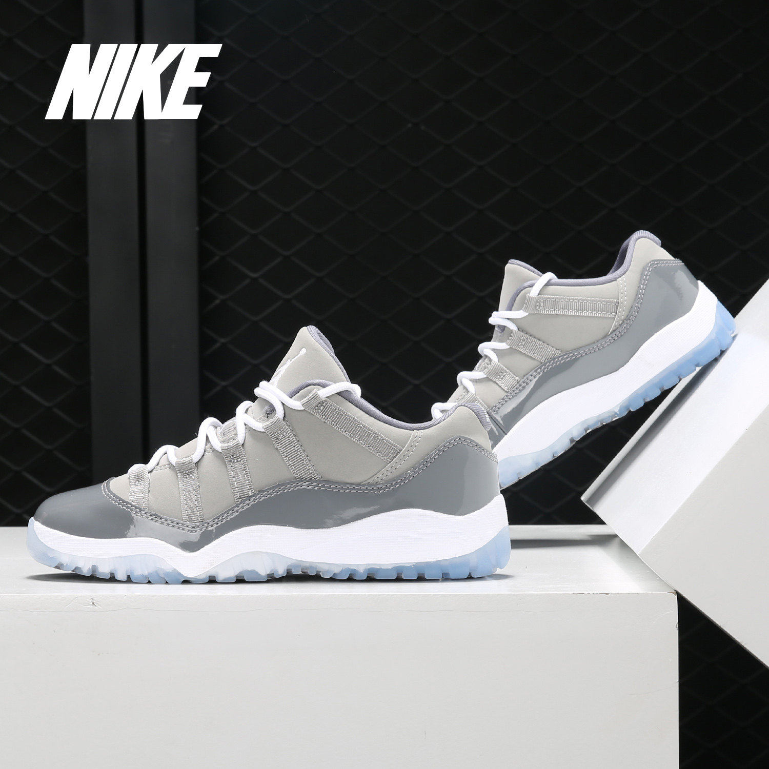 Nike/耐克正品 AIR JORDAN 11 AJ乔11 休闲运动篮球男童鞋505835