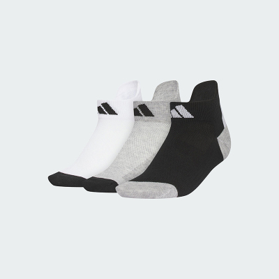Adidas/阿迪达斯正品三叶草儿童透气针织经典运动袜三双装JN3848