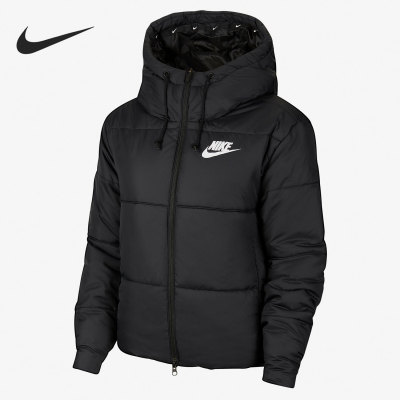 耐克女子运动休闲连帽棉衣