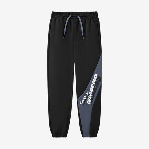Skechers斯凯奇正品S-COLOR儿童束脚保暖运动裤L325K018-0018