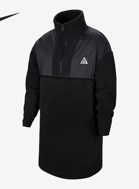 Nike/耐克正品ACG Wolf Tree大童宽松摇粒绒连衣裙FD2872-010