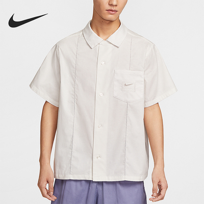 Nike/耐克正品Sportswear男女翻领宽松透气经典短袖IH8663-030