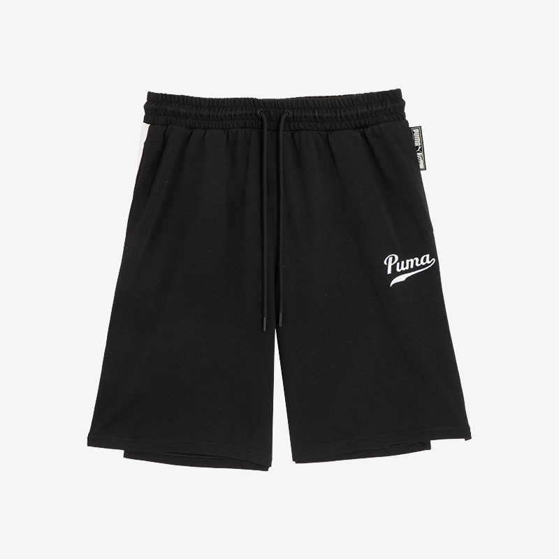 Puma/彪马正品2024夏季新款男士训练针织透气排扣健身短裤