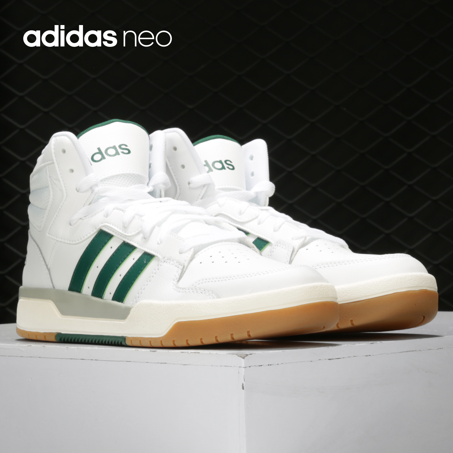 Adidas/阿迪达斯正品 NEO ENTRAP 男女中帮运动休闲板鞋EG4308 运动鞋new 板鞋 原图主图