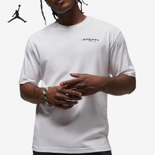 Nike/耐克正品Jordan男士圆领徽标运动透气短袖T恤IF0782-100