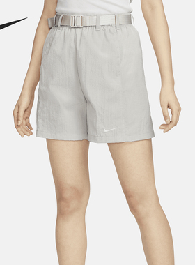 Nike/耐克官方正品Sportswear 女士梭织宽松运动短裤HJ3945-014