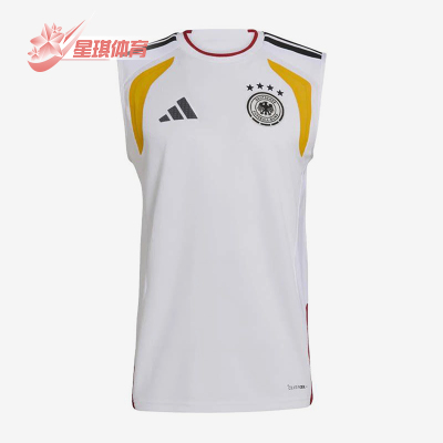 Adidas/阿迪达斯正品男球衣训练衣无袖经典德国队运动T恤JZ4604