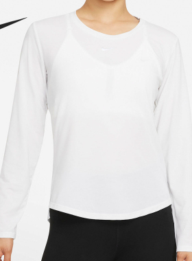 Nike/耐克正品女士薄款防晒跑步训练透气长袖DD0621-100