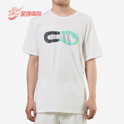Nike/耐克正品Air Max 270男士印花透气短袖T恤AQ4147-100