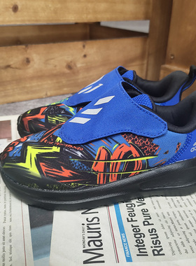 Adidas/阿迪达斯正品 FortaRun Messi AC I婴童跑步运动鞋FV3319
