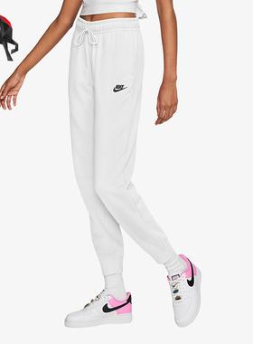 Nike/耐克正品新款女士柔软舒适刺绣针织休闲运动长裤BV4096-100
