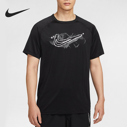 Nike/耐克正品Dri-FIT男士运动训练透气针织休闲短袖HV0429-010