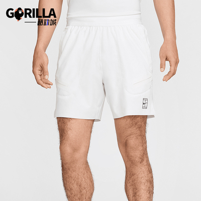 Nike/耐克正品Dri-FIT 男士运动网球简约经典训练短裤FZ6914-100