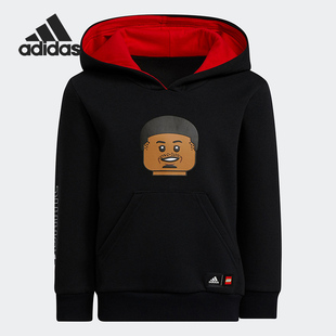 Adidas/阿迪达斯正品休闲小童时尚潮流运动连帽卫衣 GR9824