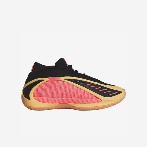 Adidas/阿迪达斯正品空新款黑粉色球场实战经典包裹篮球鞋JS3515