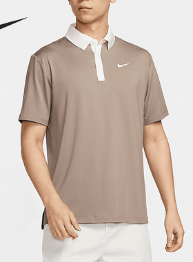Nike/耐克正品2025男士翻领休闲宽松经典透气POLO衫FZ7502-233