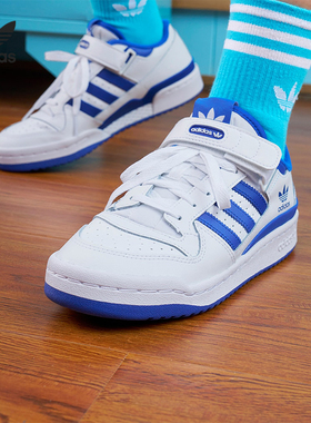 Adidas/阿迪达斯官方正品三叶草当季大童运动休闲板鞋FY7974