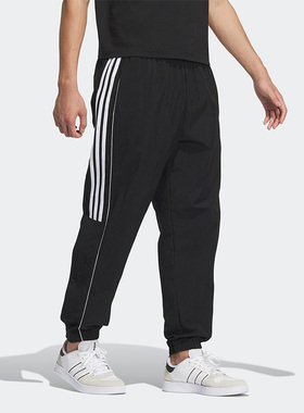 Adidas/阿迪达斯正品W BBAL PANTS 2束脚男子运动长裤IB7657