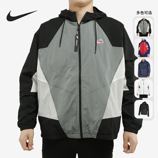 DH6682 Nike 防风健身连帽舒适夹克外套 休闲男子时尚 010 耐克正品