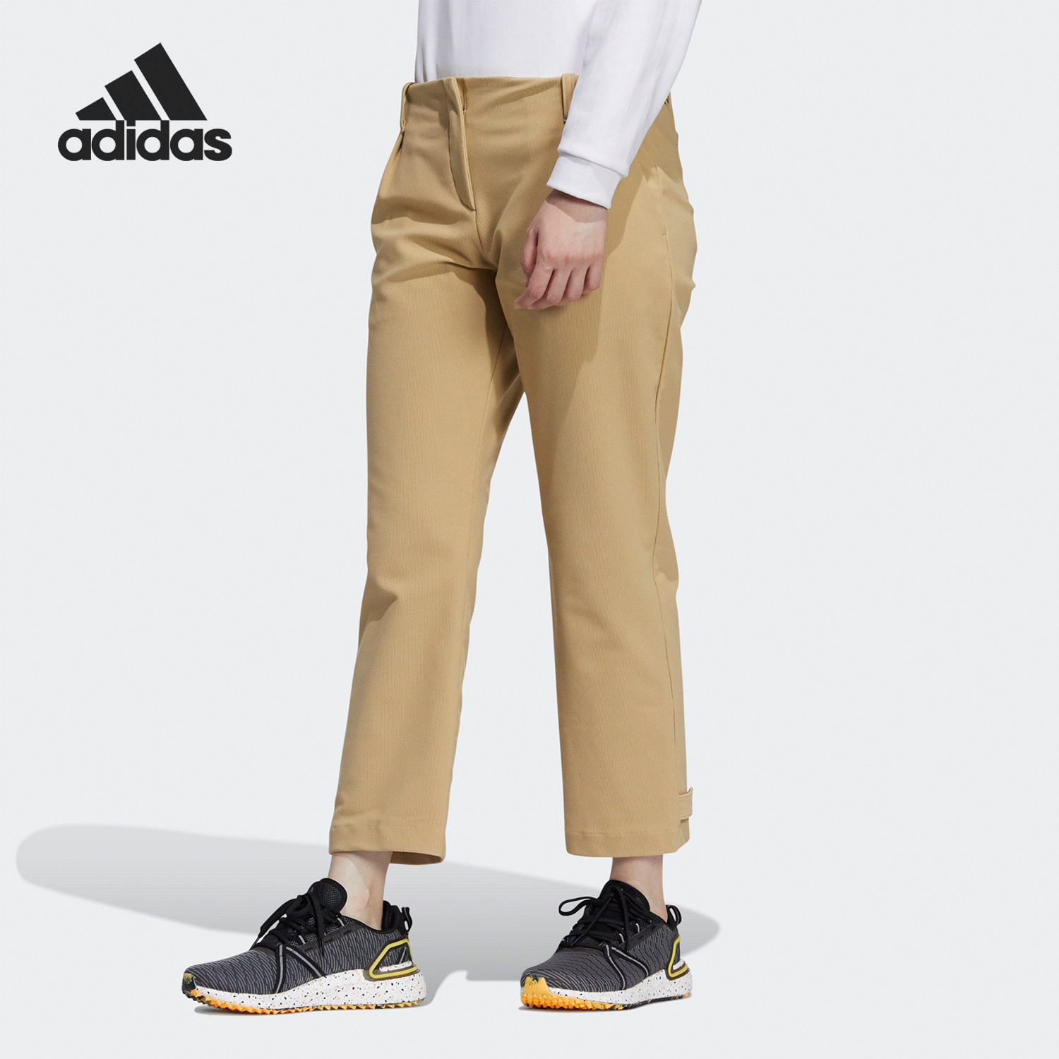Adidas/阿迪达斯官方正品运动女士高尔夫训练户外休闲长裤GV3572,运动服/休闲服装,运动长裤,淘宝优惠券,粉丝福利购,淘宝优惠卷