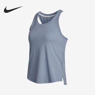 Nike 女子舒适透气针织休闲运动背心T恤 DD4909 493 耐克正品