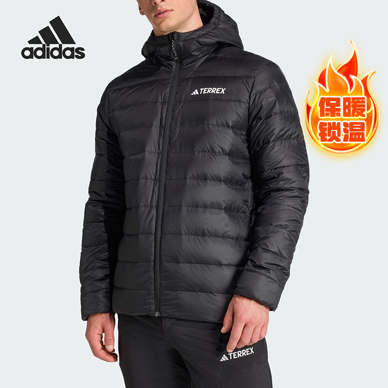 Adidas/阿迪达斯正品2025 MULTI男士保暖户外羽绒服KB2176