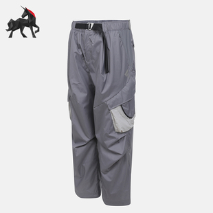 Adidas/阿迪达斯正品S新款男女灰白色轻盈经典休闲工装长裤KF0680