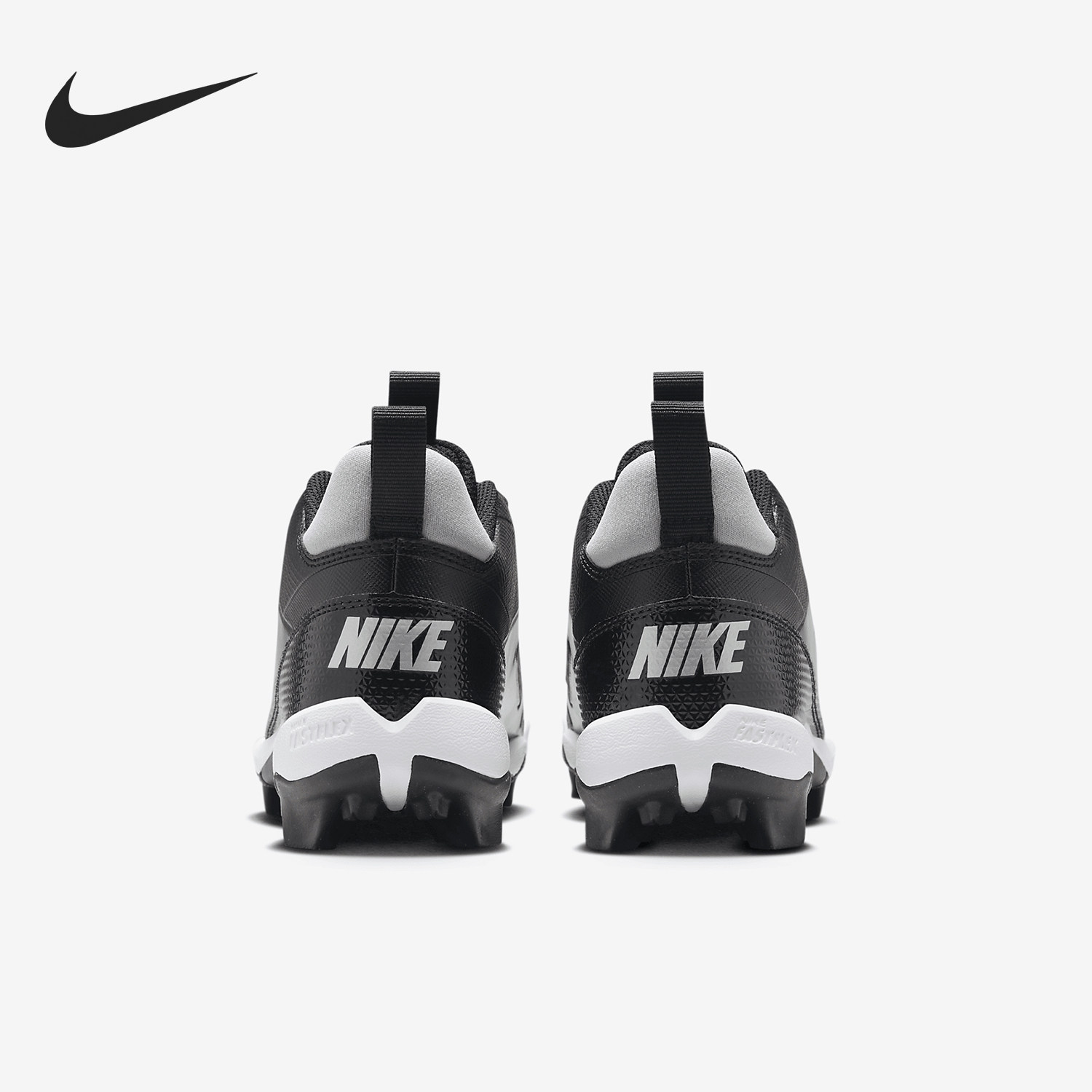 Nike/耐克官方正品2026春季款小童低帮系带耐磨足球鞋FQ4016-001