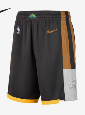 Nike/耐克正品拼色条纹NBA男子透气篮球运动短裤BV5881-060