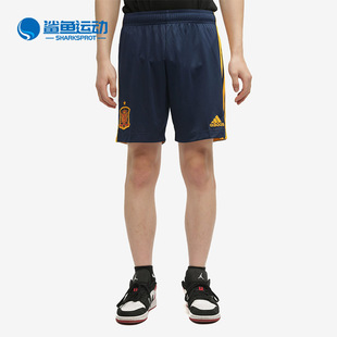 Adidas/阿迪达斯正品男子足球休闲透气运动主场短裤EH4210