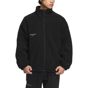 Adidas/阿迪达斯官方正品冬季新款男女仿羊羔绒保暖外套IQ1366