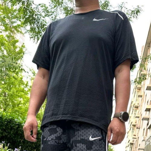 Nike/耐克正品2026夏款男士圆领套头经典透气短袖T恤AJ7566-334