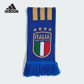 Adidas 运动足球针织围巾KD7646 男女经典 阿迪达斯正品 2025年秋季