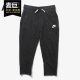 耐克正品 811575 当季 女大童针织透气运动休闲七分裤 010 新款 Nike