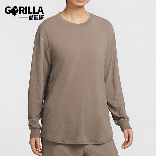 Nike/耐克正品One Relaxed Dri-FIT 女士长袖上衣FN2818-233