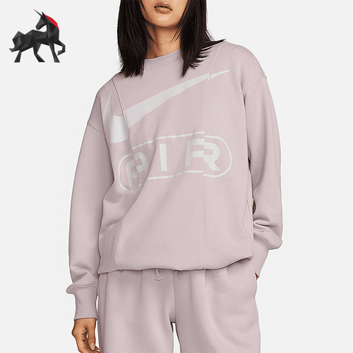 Nike/耐克正品2025新款女士宽松透气经典卫衣套头衫FN1898-019