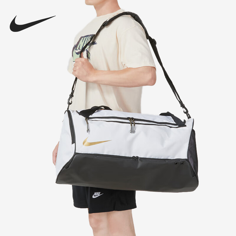 Nike/耐克官方正品新款男女运动大容量旅游单肩斜挎包DX9789-100
