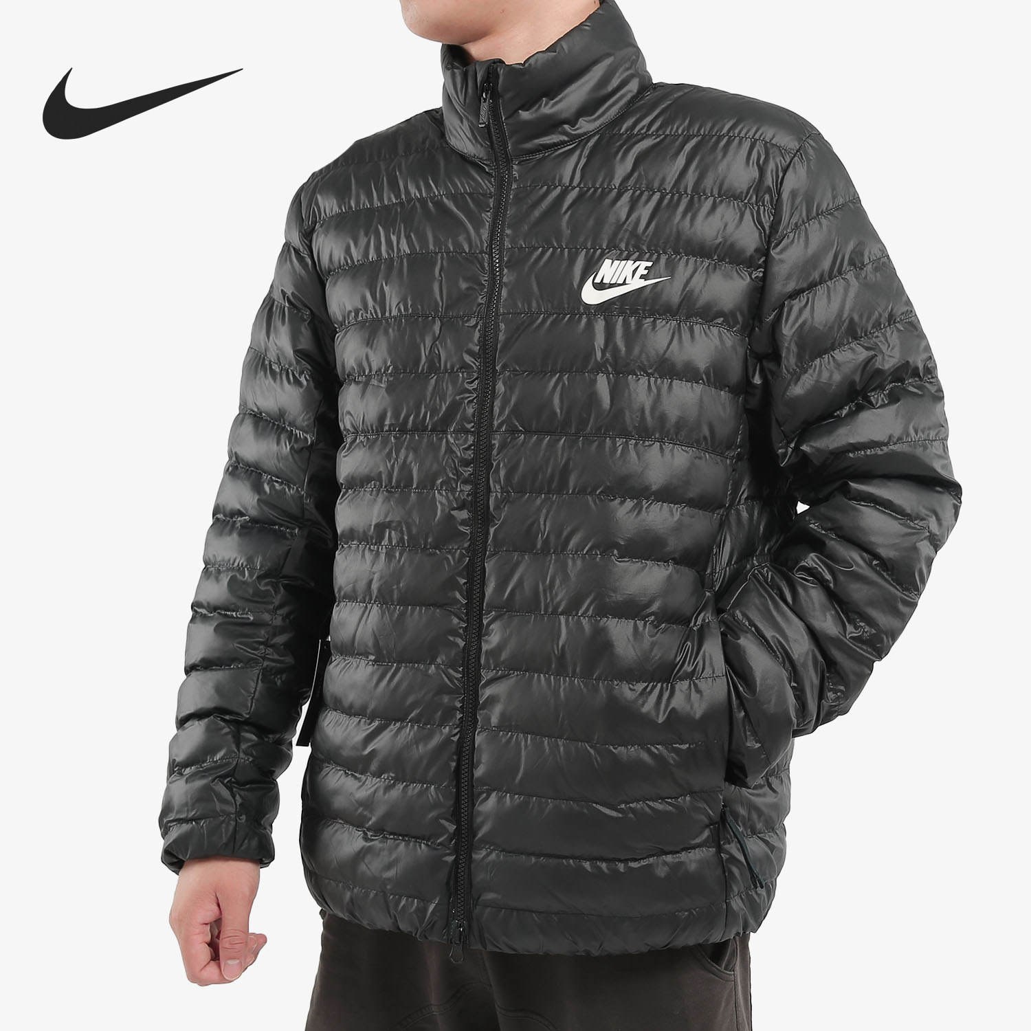 Nike/耐克正品冬季男子运动休闲舒适耐磨保暖立领棉服BV4686