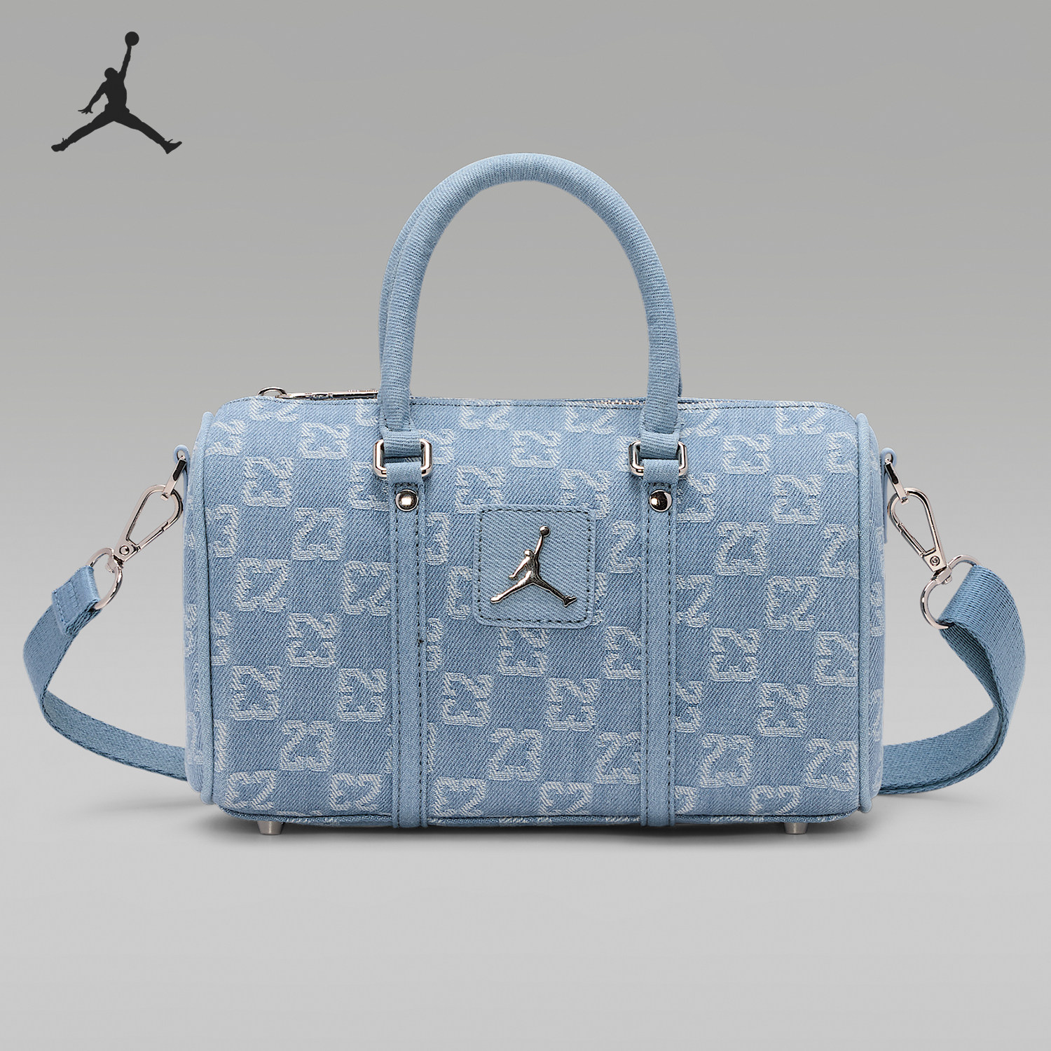 Nike/耐克官方正品JORDAN男士运动牛仔布迷你斜挎包IZ8440-412