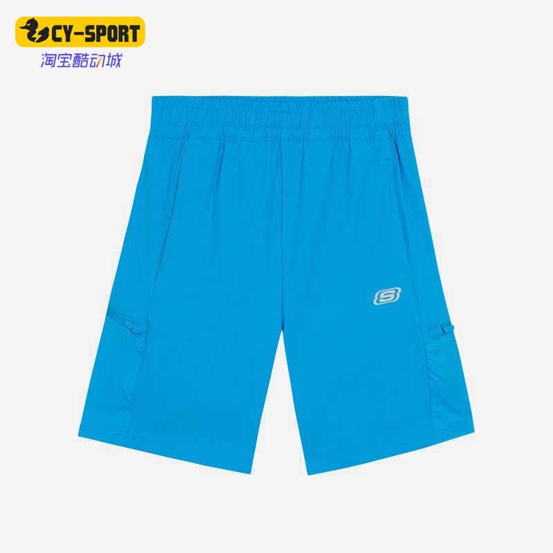 Skechers/斯凯奇正品夏季新款男童运动训练休闲透气短裤 P222B012,童装/婴儿装/亲子装,裤子,淘宝优惠券,粉丝福利购,淘宝优惠卷