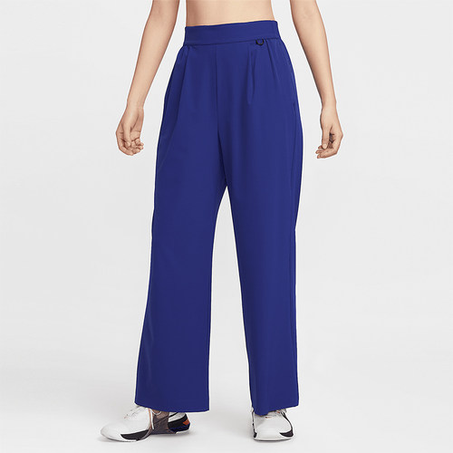 Nike/耐克正品新款女士柔软阔腿梭织运动长裤HQ0236-455