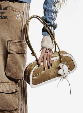 Adidas/阿迪达斯正品三叶草女士日常运动腋下手提包KT0859