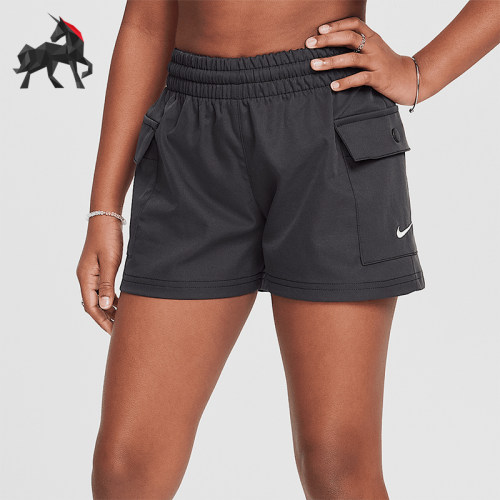 Nike/耐克正品2026亲肤透气松紧时尚经典透气简约短裤HF8178-010