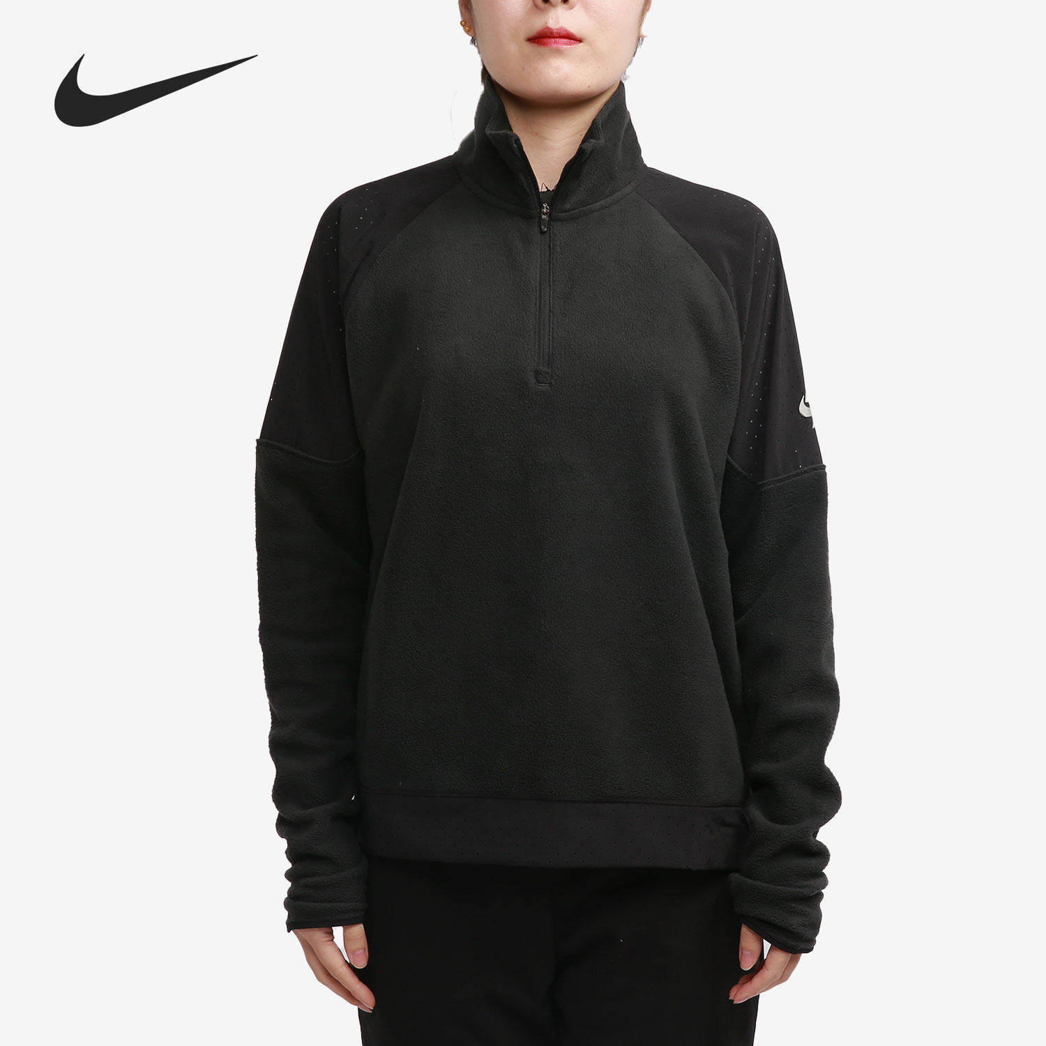 Nike/耐克正品当季新款女子运动休闲舒适套头卫衣 CZ9147-010,运动服/休闲服装,运动卫衣/套头衫,淘宝优惠券,粉丝福利购,淘宝优惠卷