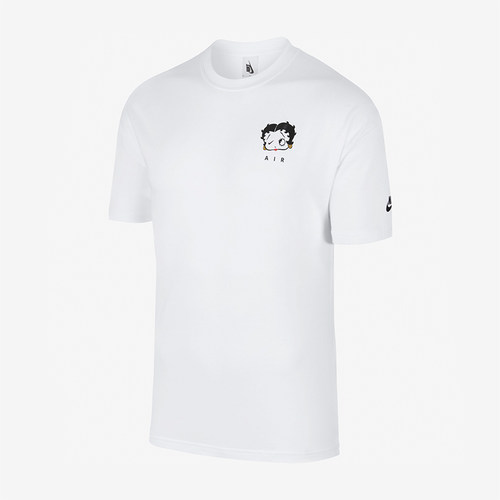 Nike/耐克正品Olivia kim男士运动圆领简约针织短袖T恤CT3093-100