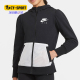 010 FRENCH 耐克正品 Nike 女孩 AIR 大童 DA1179 TERRY 开襟连帽衫