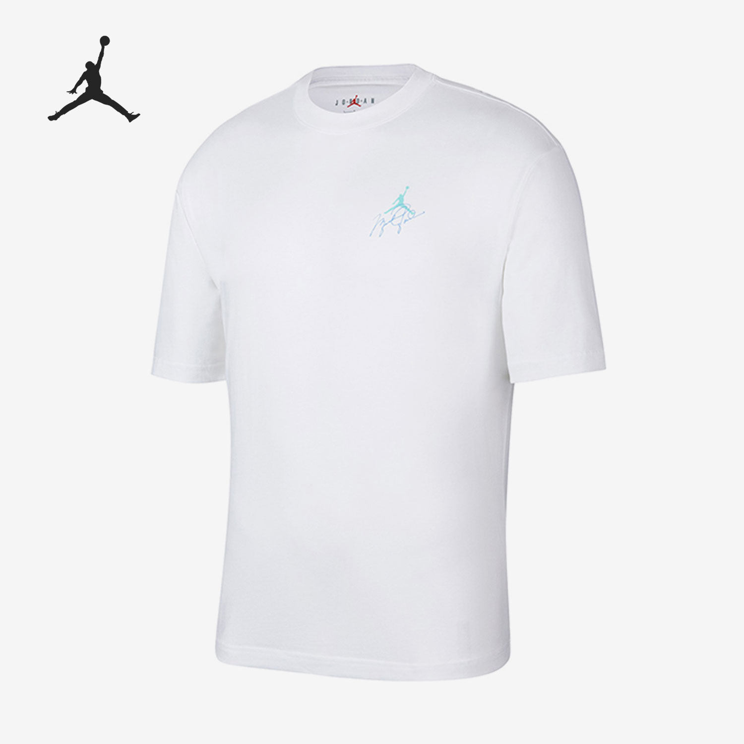 Nike/耐克官方正品Air Jordan男子休闲宽松印花短袖T恤DZ4055-100,运动服/休闲服装,运动T恤,淘宝优惠券,粉丝福利购,淘宝优惠卷