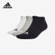 男女运动短筒袜三双装 Adidas 新款 春季 IC1337 阿迪达斯正品