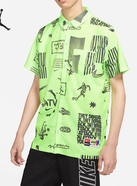 Nike/耐克官方正品F.C.新款男子足球运动短袖POLO衫 DA1474-345