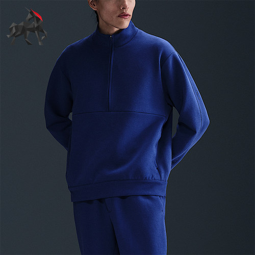 Nike/耐克正品Dri-FIT男士休闲运动套头宽松耐穿卫衣HQ6953-455